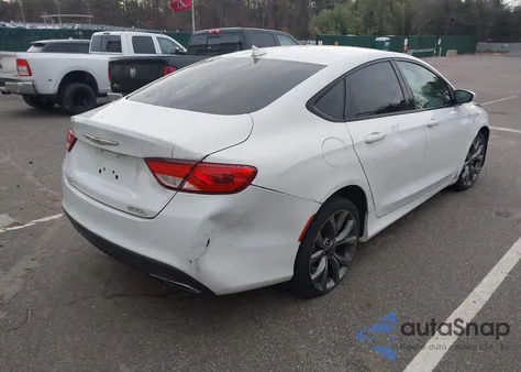 2015 Chrysler 200 S from USA, damaged, VIN 1C3CCCDG2FN627764